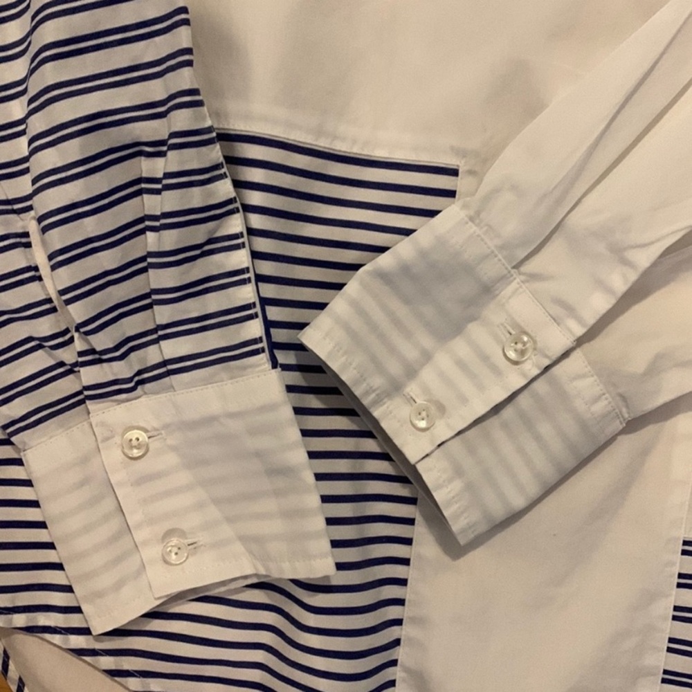 Women’s J. Crew Thomas Mason Tunic Top in Mixed Stripe - Picture 7 of 7